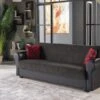 Enea 3 Seat Sleeper (Marek Black) -Chairs Sales Store 10 ENE P558D 03 0 sofa 1