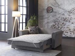 Victoria Loveseat Sleeper (Valencia Gray) -Chairs Sales Store 10 VIC DF27D 02 0 sofa 4