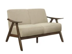 Damala Loveseat (Light Brown)