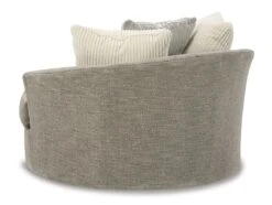 Creswell Stone Oversized Swivel Accent Chair -Chairs Sales Store 1530521 chair 4