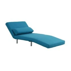 LK06-1 Premium Chair Bed (Teal) -Chairs Sales Store 177601 chair bed teal 4