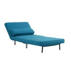 LK06-1 Premium Chair Bed (Teal) -Chairs Sales Store 177601 chair bed teal 5