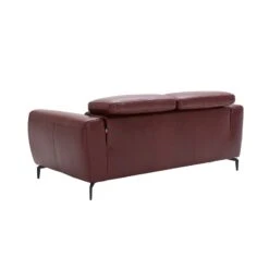 Lorenzo Loveseat (Merlot) -Chairs Sales Store 18822 L loveseat merlot 4