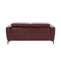 Lorenzo Loveseat (Merlot) -Chairs Sales Store 18822 L loveseat merlot 5
