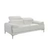 Nicolo Loveseat (White) -Chairs Sales Store 18984 L loveseat white 1