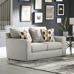 Hooten Loveseat (Nickel)