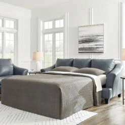 Genoa Steel Queen Sofa Sleeper