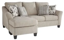 Abney Driftwood Sofa Chaise Queen Sleeper