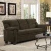 Clemintine Sofa (Brown) 2 Clemintine Sofa (Brown) -Chairs Sales Store 506571 sofa 1