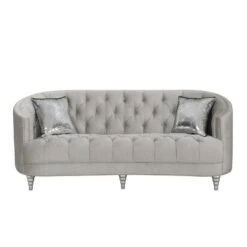 Avonlea Sofa (Grey Velvet)