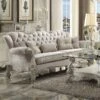 Versailles Sofa (Ivory Velvet)