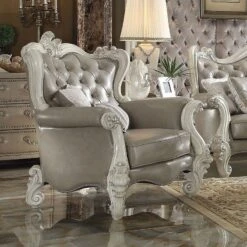 Versailles Chair (Vintage Gray PU)