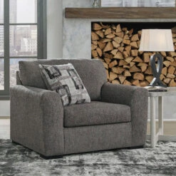 Gardiner Pewter Chair And A Half