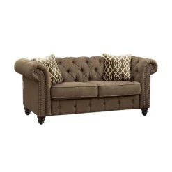 Aurelia Loveseat (Brown)