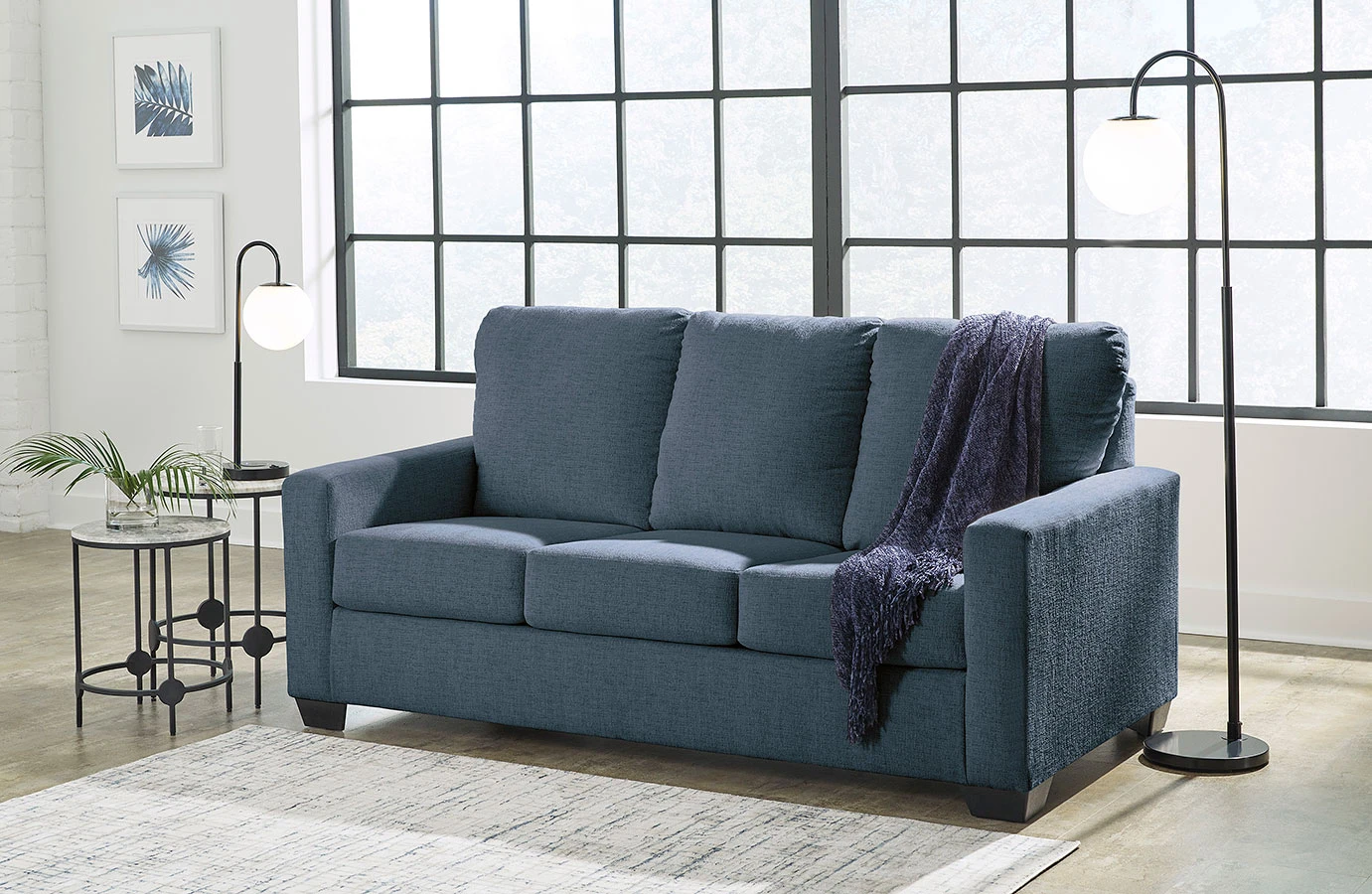 Rannis Navy Full Sofa Sleeper 3 Rannis Navy Full Sofa Sleeper