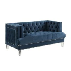 Ansario Loveseat (Blue) -Chairs Sales Store 56456 loveseat 2