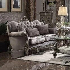 Versailles Loveseat (Antique Platinum)