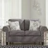 Agleno Charcoal Loveseat -Chairs Sales Store 7870135 loveseat 1