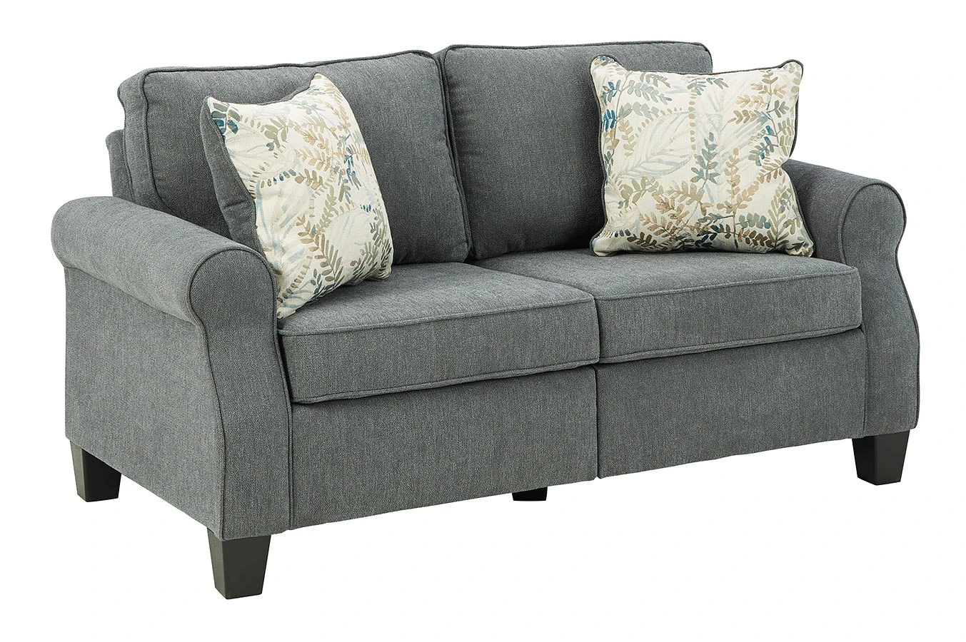 Alessio Charcoal Loveseat 4 Alessio Charcoal Loveseat - Image 2