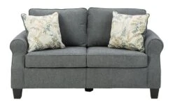 Alessio Charcoal Loveseat 7 Alessio Charcoal Loveseat -Chairs Sales Store 8240535 loveseat 3