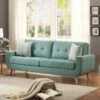 Deryn Sofa (Teal) -Chairs Sales Store 8327TL 3 sofa 1
