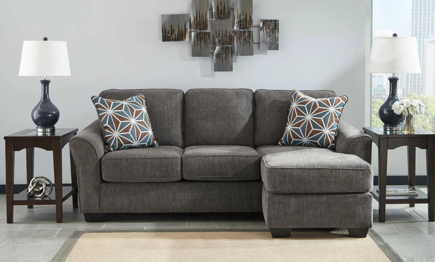 Brise Slate Sofa Chaise 4 Brise Slate Sofa Chaise - Image 2