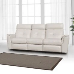 8501 Reclining Sofa (White) -Chairs Sales Store 85011W sofa 2