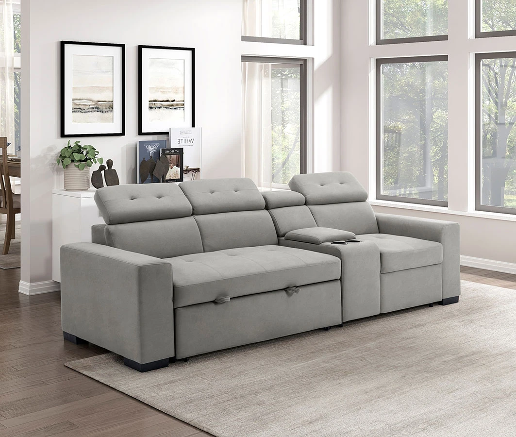 Farrah Sofa W/ Console 3 Farrah Sofa W/ Console