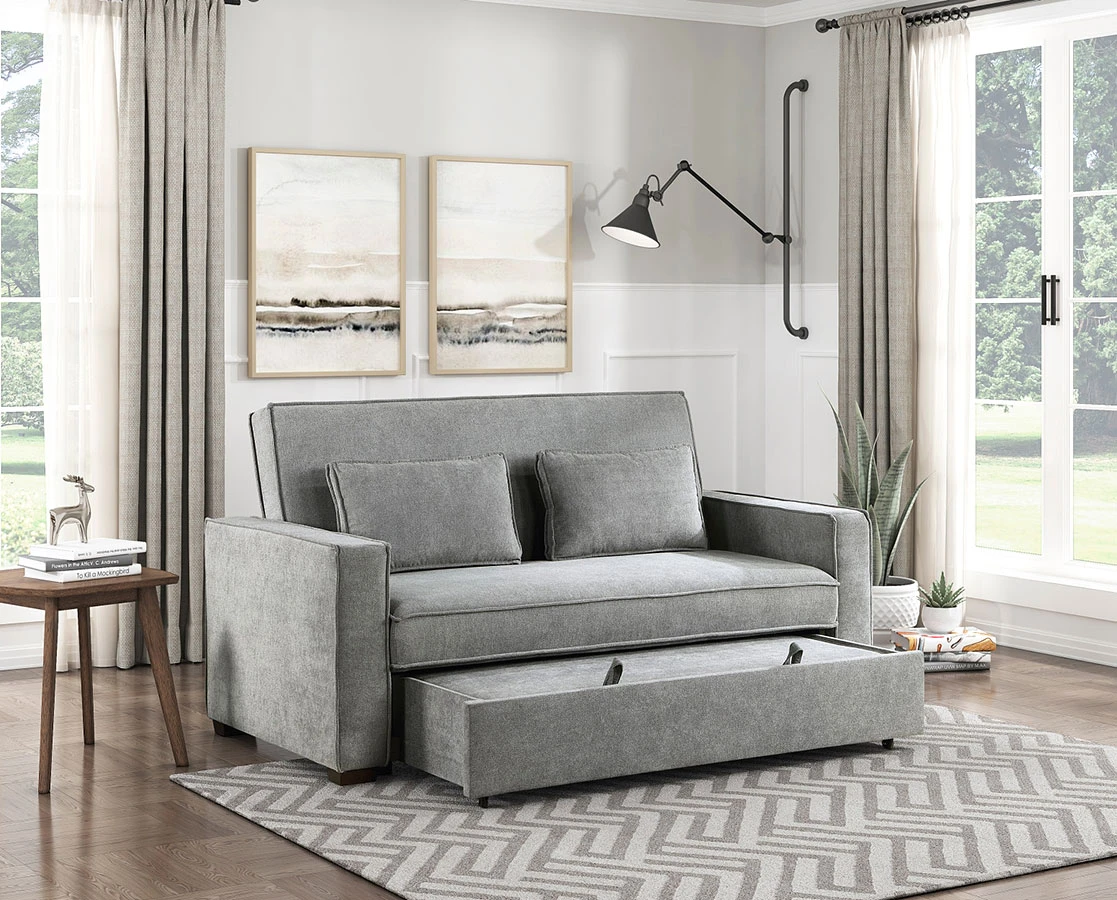 Alta Convertible Studio Sofa W/ Pull-out Bed 4 Alta Convertible Studio Sofa W/ Pull-out Bed - Image 2