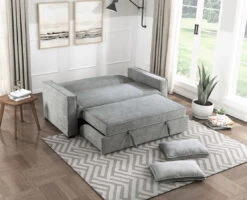 Alta Convertible Studio Sofa W/ Pull-out Bed 12 Alta Convertible Studio Sofa W/ Pull-out Bed -Chairs Sales Store 9238GY 3CL sofa 4