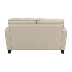 Renzo Loveseat (Beige) -Chairs Sales Store 9266BEG 2 loveseat 3