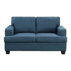 Elmont Loveseat (Blue)