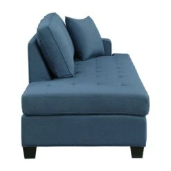 Elmont Chaise (Blue) -Chairs Sales Store 9327BU 5 chaise 3