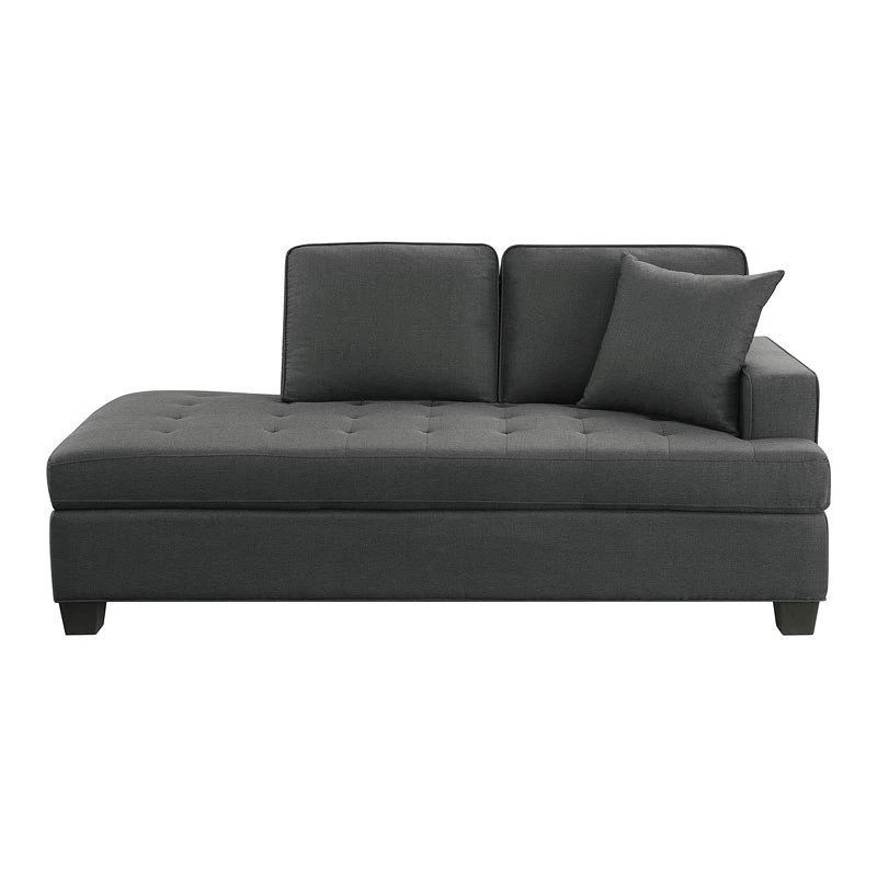 Elmont Chaise (Charcoal) 4 Elmont Chaise (Charcoal) - Image 2