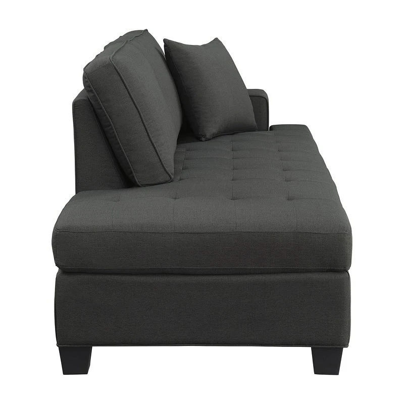 Elmont Chaise (Charcoal) 5 Elmont Chaise (Charcoal) - Image 3