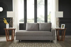 Lyman Graphite Right Arm Facing Chaise