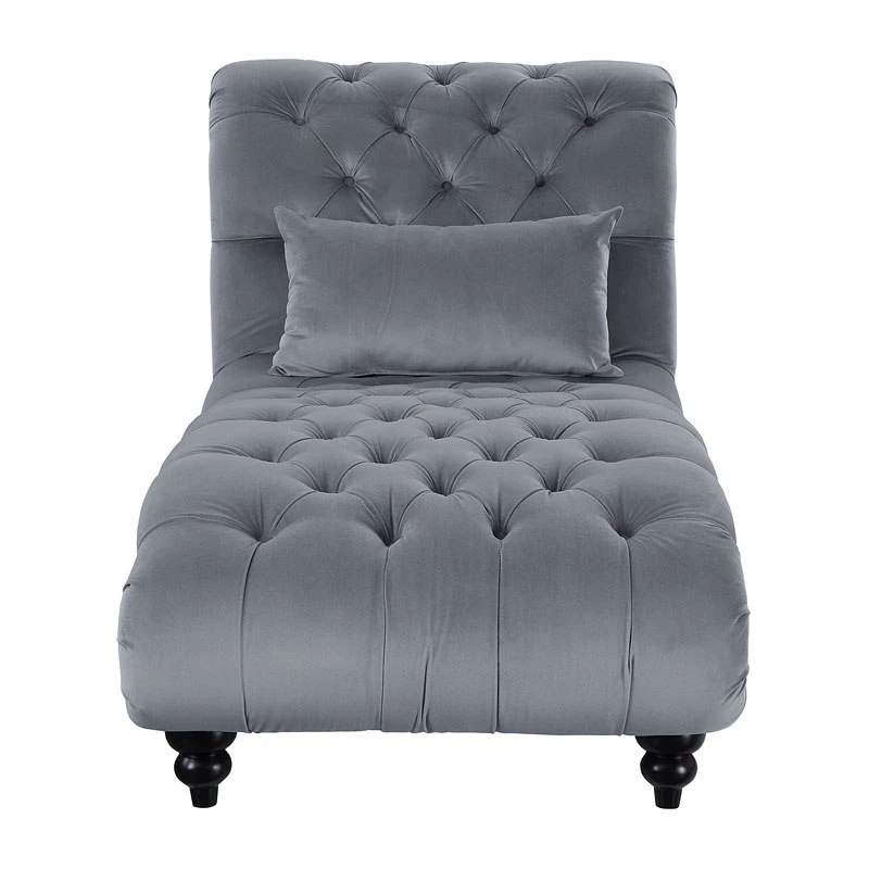 Rosalie Chaise (Dark Gray) 4 Rosalie Chaise (Dark Gray) - Image 2