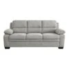 Holleman Sofa (Gray) -Chairs Sales Store 9333GY 3 sofa 1