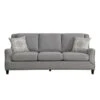 Halton Sofa (Gray) -Chairs Sales Store 9339GY 3 sofa 1