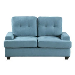 Dunstan Loveseat (Blue)