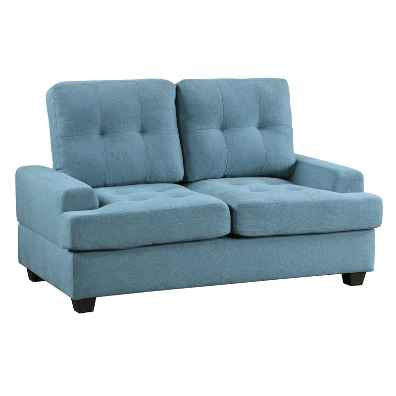 Dunstan Loveseat (Blue) 4 Dunstan Loveseat (Blue) - Image 2