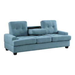 Dunstan Sofa W/ Drop-Down Center (Blue) -Chairs Sales Store 9367BUE 3N sofa 3