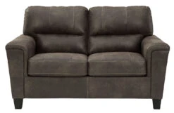Navi Smoke Loveseat 7 Navi Smoke Loveseat -Chairs Sales Store 9400235 loveseat 2