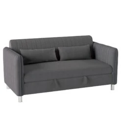 Greenway Convertible Studio Sofa W/ Pull-out Bed -Chairs Sales Store 9406BRG 3CL sofa 4