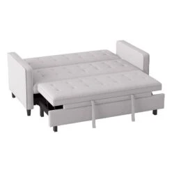 Strader Convertible Studio Sofa W/ Pull-out Bed -Chairs Sales Store 9427DV 3CL bed 5
