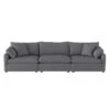 Howerton Sofa -Chairs Sales Store 9544GY 3 sofa 1