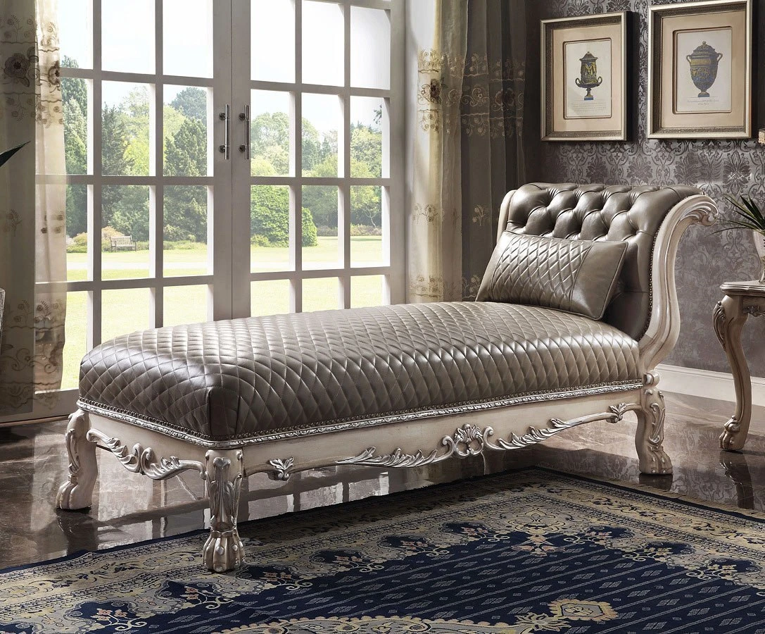 Dresden Chaise (Vintage Bone White) 3 Dresden Chaise (Vintage Bone White)