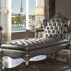 Versailles Chaise (Antique Platinum)