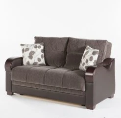 Bennett Love Seat (Armoni Brown)