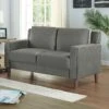 Brandi Loveseat (Gray) -Chairs Sales Store CM6064GY LV 1
